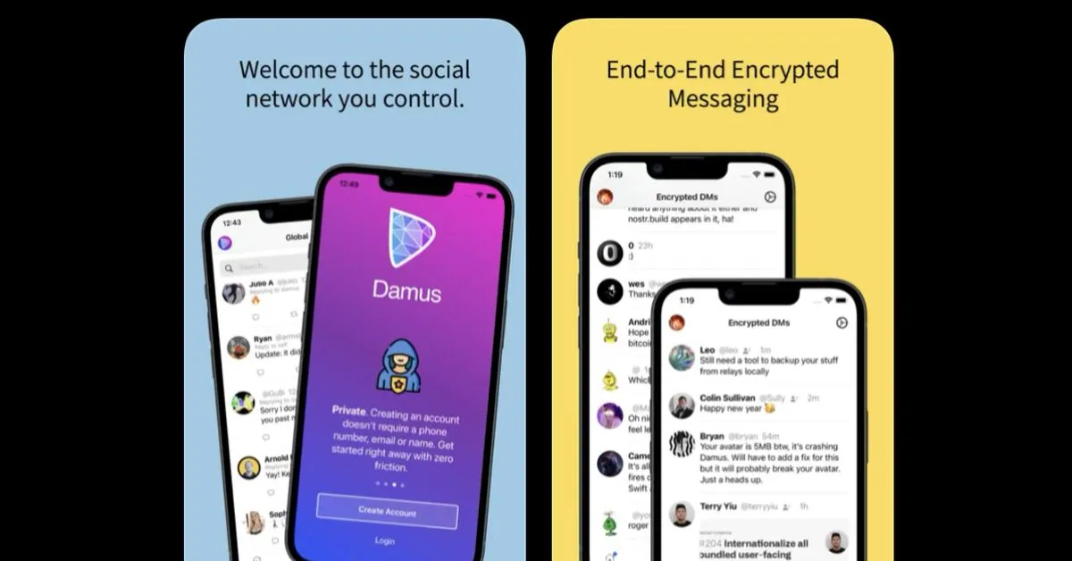 Damus Social Media App Approved to Remain in Apple App Store