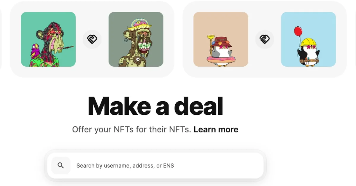 OpenSea Launches Deals Feature to Facilitate NFT Swaps
