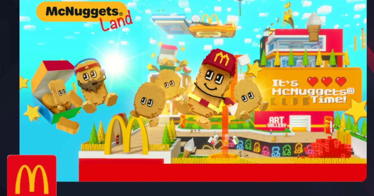 McDonald’s Celebrates 40th Anniversary of Chicken McNuggets with McNuggets Land in The Sandbox