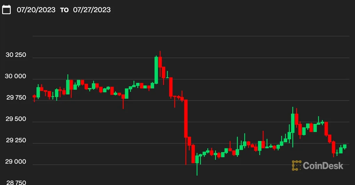 Bitcoin Holds Steady Above $29K, Whales Neither Selling Nor Acquiring More