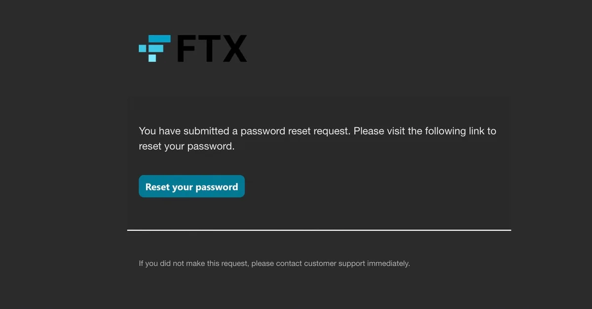 FTX Bankruptcy Claims Portal Targeted by Potential Phishing Attack